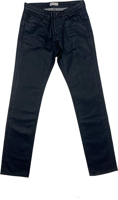 Waxed 2025 denim jeans